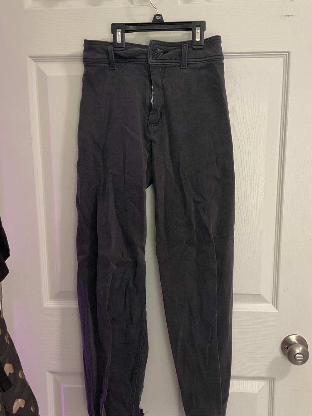 Kids Black Straight leg jeans